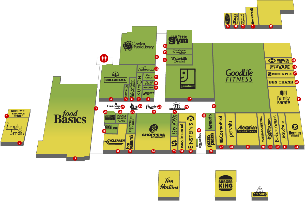 Sherwood Forest Mall Directory Sherwood Forest Mall Directory