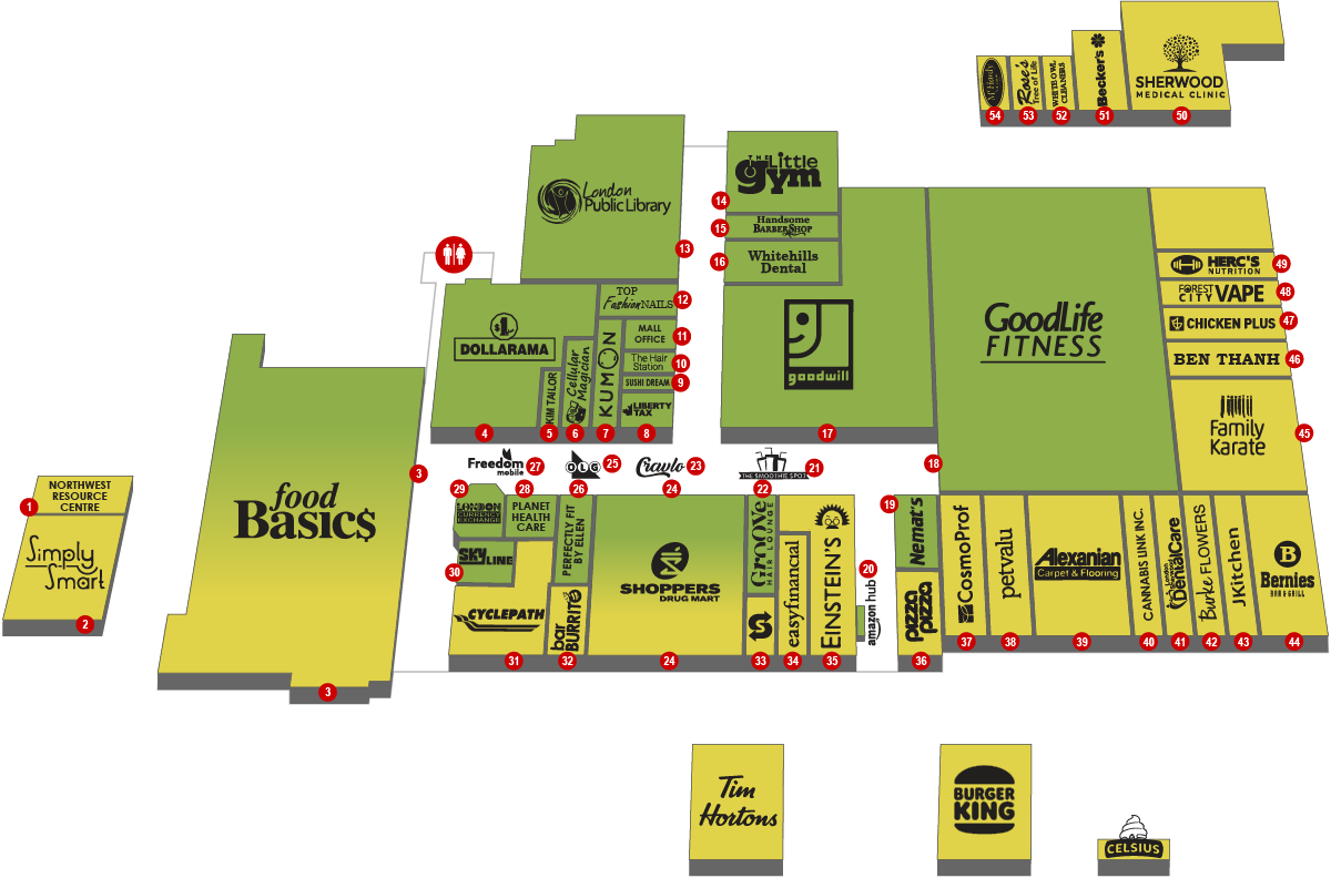 Sherwood Forest Mall Directory Sherwood Forest Mall Directory